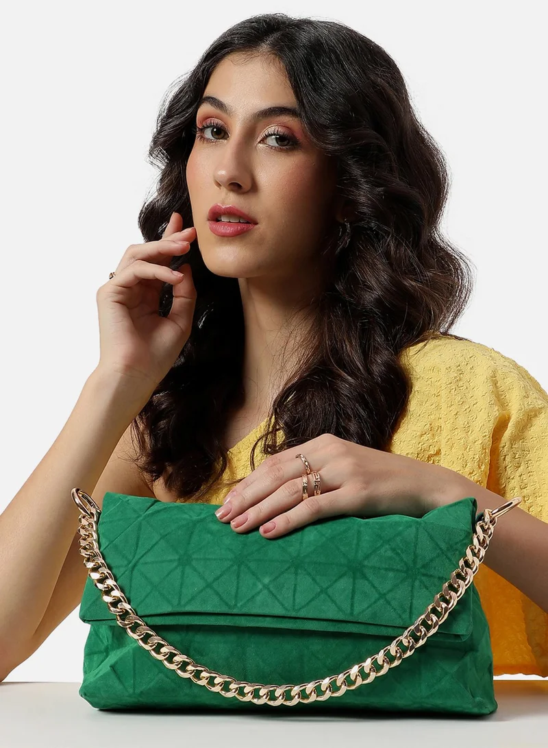 Haute Sauce  Jade Jewel Green Handbag for Women | Best Price UAE