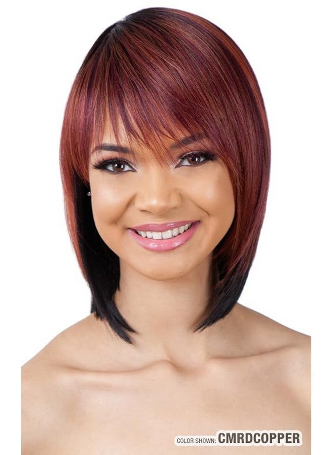 شيك-ان-جو شعر مستعار صناعي كامل من Shake-N-Go Freetress Equal - LITE 002 (CMRDCOPPER) - Image 5