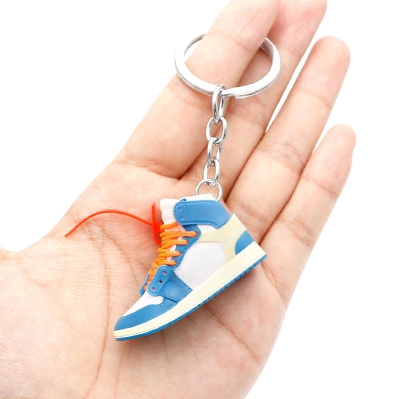 CLA6 3D Sneaker Keychain | Miniature Shoe Keyring | Handcrafted And Hand-painted | Diverse Collection | Unisex - Image 4