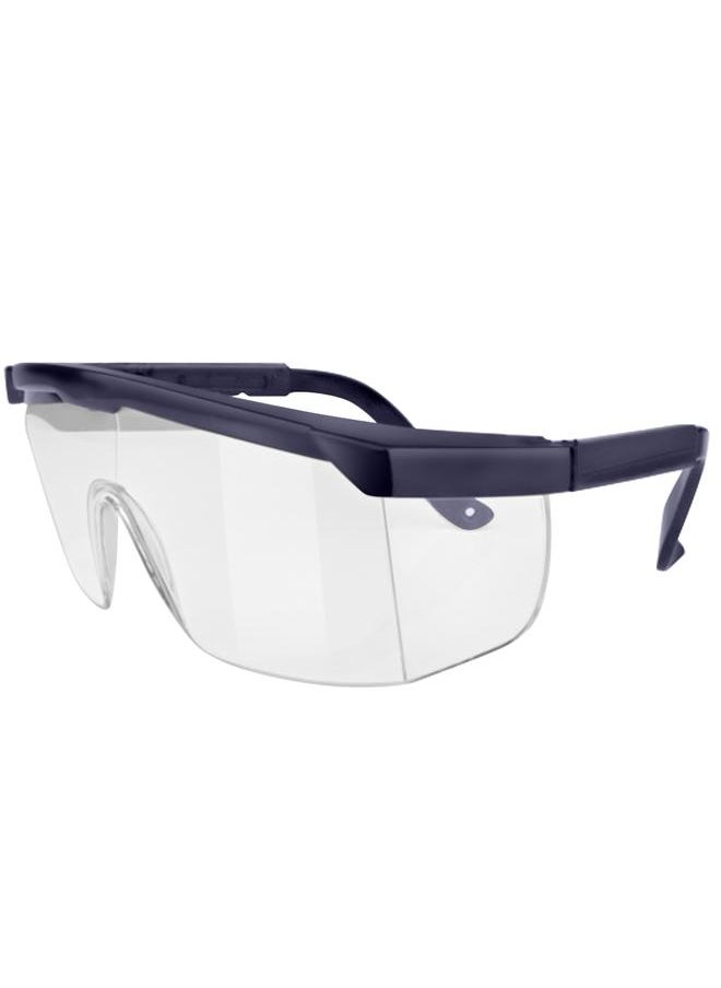 Thoraya Anti Fog Windproof Anti Dust Full-Sealing Goggles Transparent Lens Wearable Nearsighted Glasses(dark blue )  - Image 2