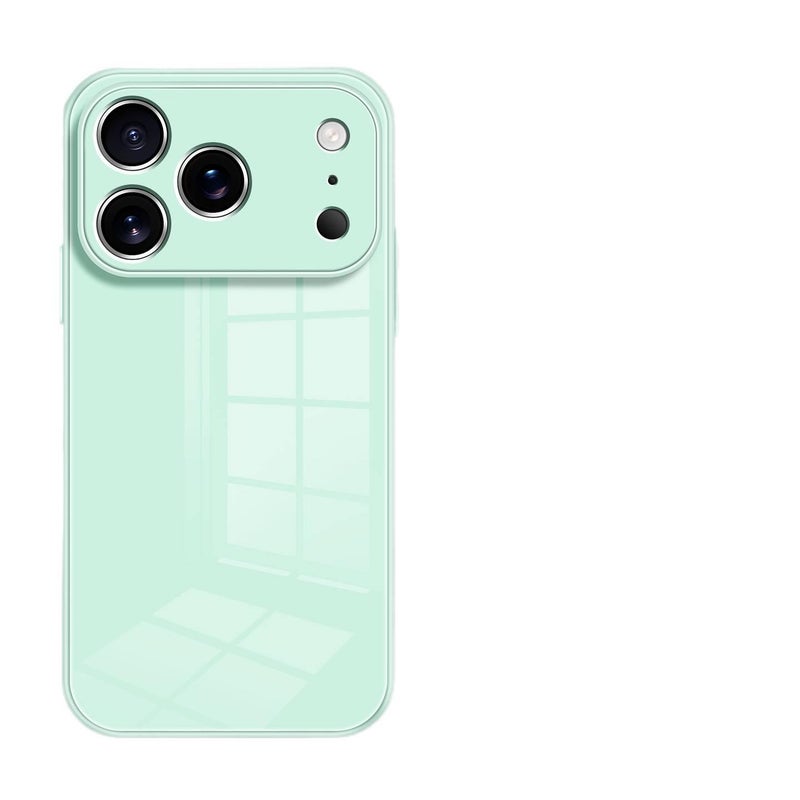 iPhone 11 Pro Protective Glass with Anti Fingerprint and Full Coverage in Light Cyan for Daily Use - Image 1