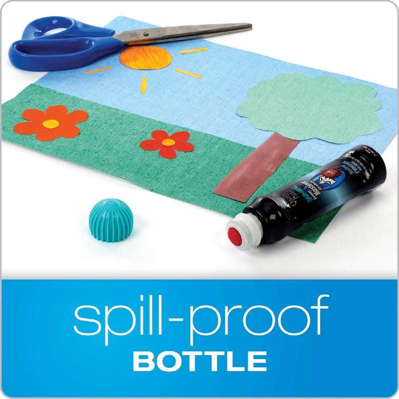 Quality Park Dab-N-Seal Envelope Moistener with Adhesive, 50ML Bottle, 4 Pack (46071) - Image 4