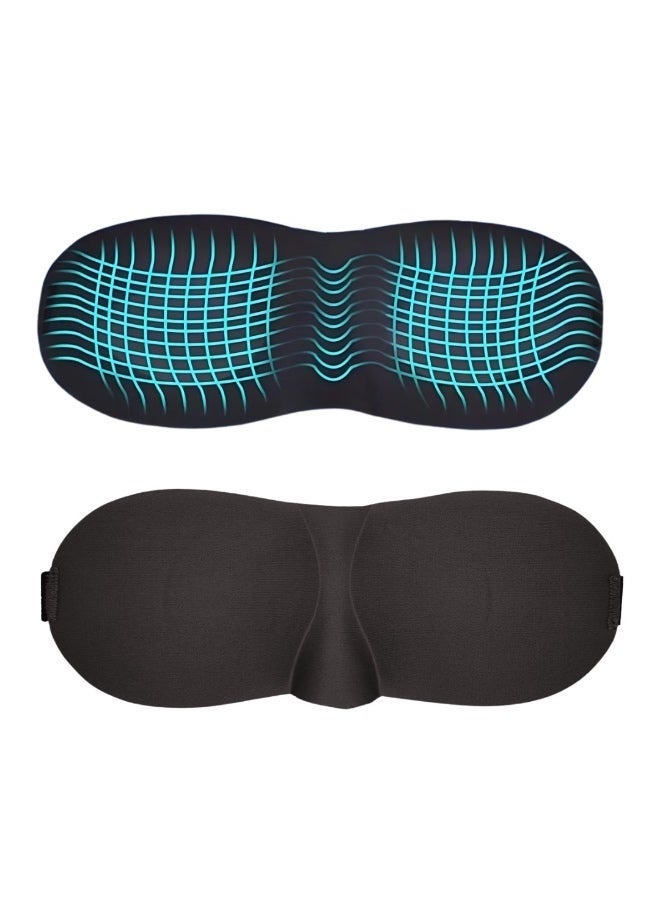 زيكست كومفي قناع النوم الفاخر ZEXT COMFY ثلاثي الأبعاد للنساء والرجال – قناع عين بتصميم مريح فائق النعومة مع حزام قابل للتعديل، حجب مريح للضوء للسفر، القيلولة والنوم الليلي - Image 1