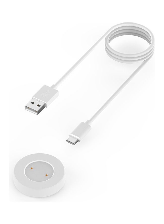 Replacement USB Charger Dock Charging Cable for Huawei Watch GT Honor Magic White - Image 1