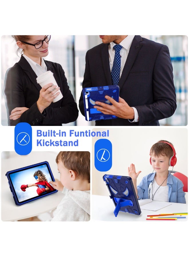 عام غطاء آيباد ميني A17 برو 2024 وآيباد ميني الجيل السادس 2021 - غطاء عنكبوت لطيف 8.3 بوصة، مع حامل قائم/حامل قلم، غطاء أطفال خفيف مقاوم للصدمات. - Image 3