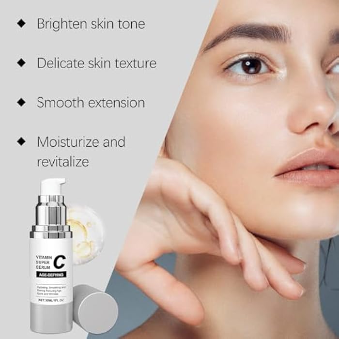 Narvokey Vitamin C Retinol Anti-Aging Serum, Retinol, Hyaluronic Acid, Peptides, Collagen, Vitamin E for Brightening, Hydrating, Firming, 1 Fl Oz - Image 5