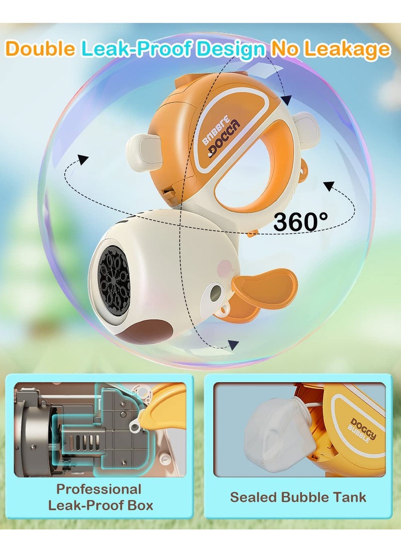 SOLARAE Bubble Gun Blaster, Bubble Machine Gun Toys for Toddlers, Outdoor Bubble Gun with Music Lights for Kids, Adults Bubble Makers, Bubble Blaster Gun Bubble Blower Toy for Boys and Girls - Image 2