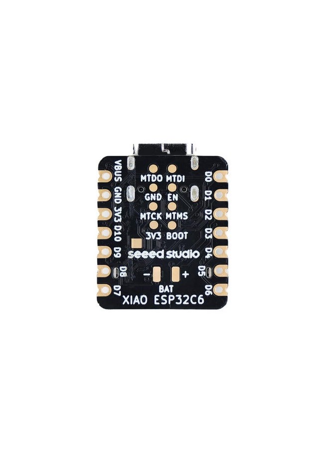 seeed studio - Seeed Studio XIAO ESP32C6-2.4 GHz WiFi 6, Bluetooth 5.3, Zigbee, Thread (802.15.4), ESP Rain Maker, AWS IoT, Support for Microsoft Azure, Smart Home - Image 1
