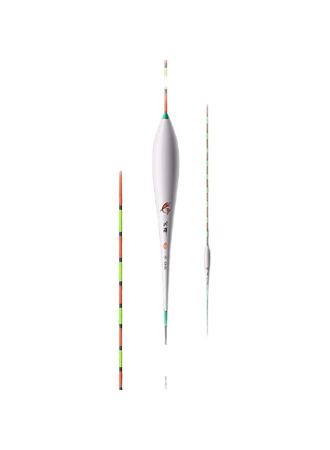 Kawazawa Light-Bite Small Eye Crappie Float, Highly Sensitive Nano Buoy, Eye-Catching Fishing Float, Ca01-5 Model - Image 1