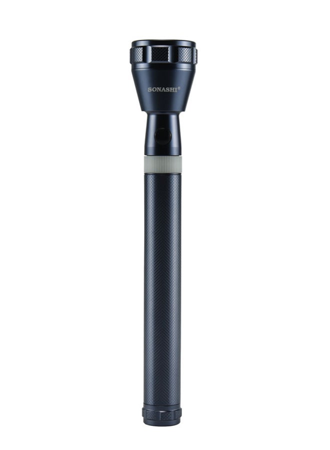 SONASHI Rechargeable LED Torch with 15KM Long Range Coverage  Hyper Bright Light with 4 Hours of Continuous Working  Water Resistant Device with Unbreakable Glass SLT-382N Grey 37.5cm - Image 5