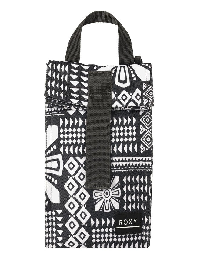Roxy Insulated Lunch Bag | Reusable | Cooler | Snack Bag | Container | Picnic | Work | Leakproof | Beach | Vacation | Camping, Lunch Hour - Phantom Mo Rockin Vibe - Image 1