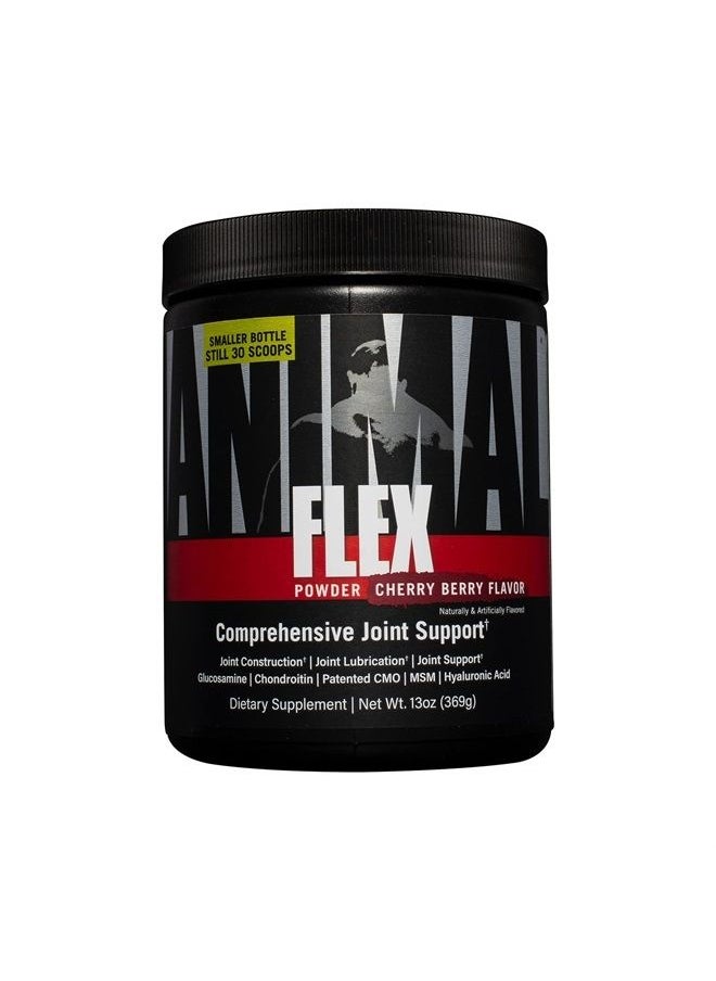 ANIMAL Flex Powder – All-in-one Complete Joint Support Supplement – Contains Collagen, Turmeric Root, Curcumin, Glucosamine & Chondroitin – Helps Repair And Restore Joints –Cherry Flavor, 30 Scoops  - Image 1