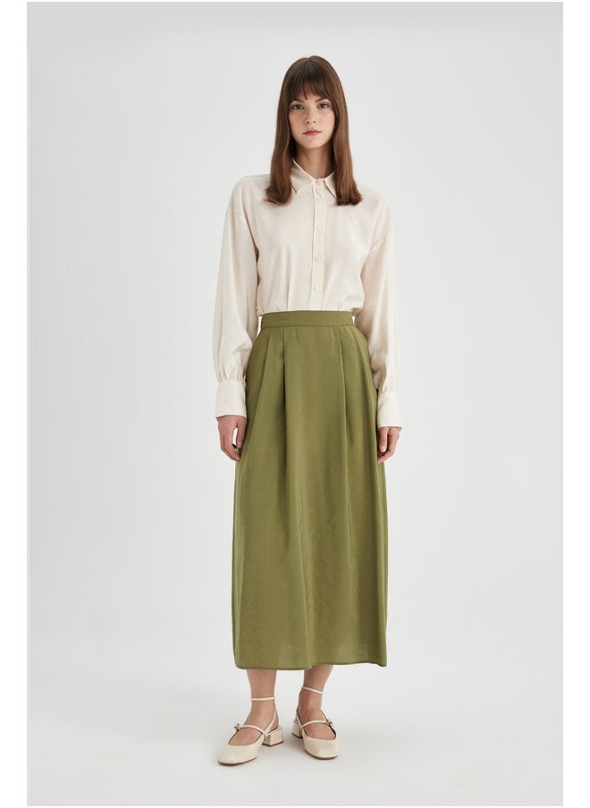DeFacto - Woman A Line Woven Skirt - Image 1