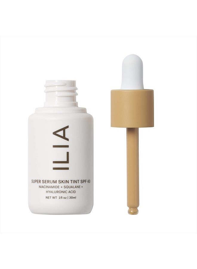 ILIA Super Serum Skin Tint SPF 40 | Cruelty-Free, Vegan, Clean Beauty (Ora ST6)  - Image 1