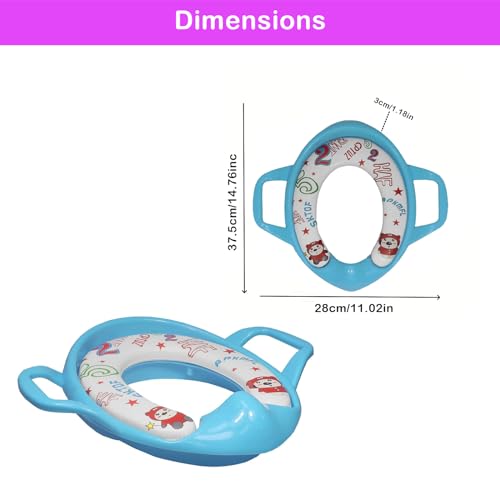 Safe-O-Kid® - Pack of 1 - Portable Foldable Potty Seat, Best Hygienic Sanitary Toilet Solution for Kids - Green - Image 5