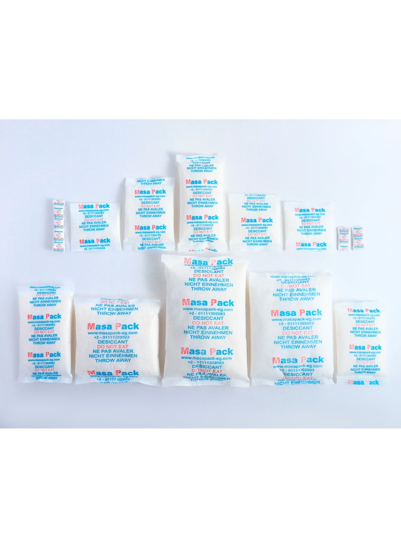 Masa Pack Moisture-proof, Reusable Silica Gel Desiccant Packets - 250g/bag, 4 Pieces - Image 2