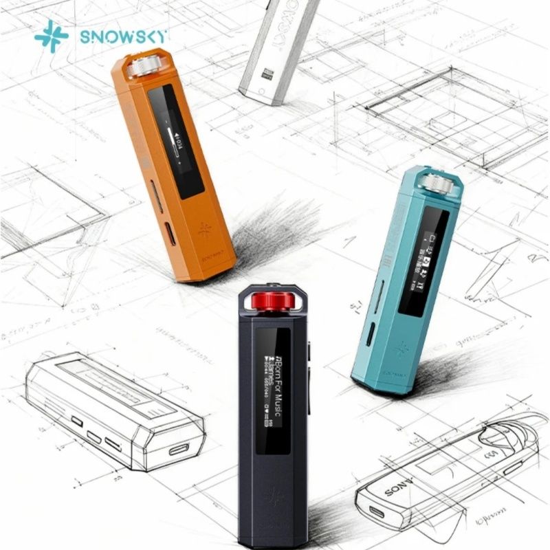FiiO Snowsky Echo Nano Hi-Fi Portable High-Fidelity Music Player, Green - Image 4