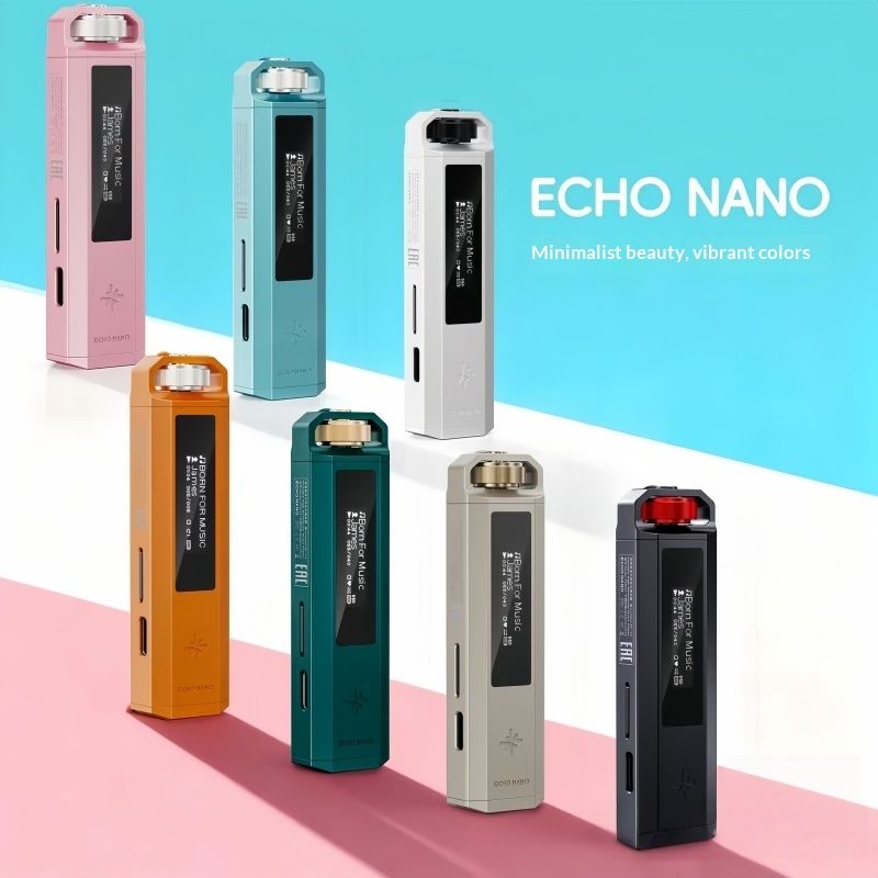 FiiO Snowsky Echo Nano Hi-Fi Portable High-Fidelity Music Player, Green - Image 3
