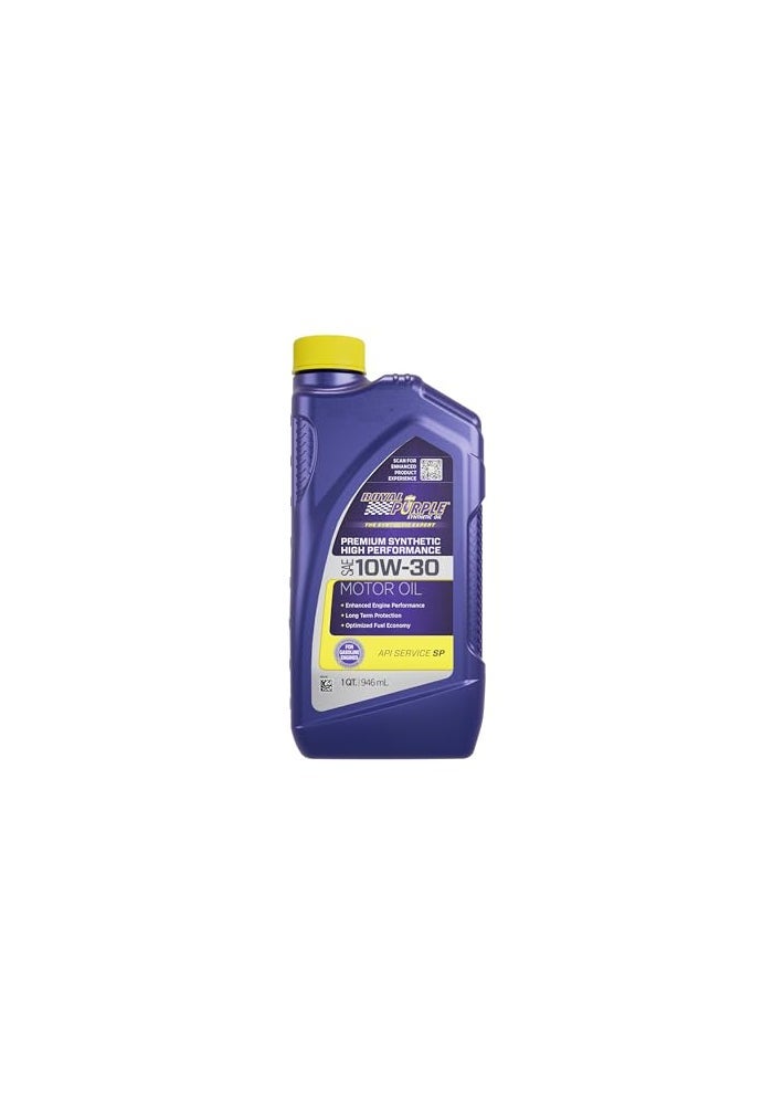 Royal Purple زيت صناعي رويال بوربل ROY01130 01130 10W30 1 كوارت - Image 1