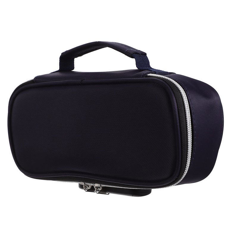 Handheld Pen Case Large Capacity Pen Bag Students Stationery Pouch Portable Pen Bag with Coded Lock - Image 1