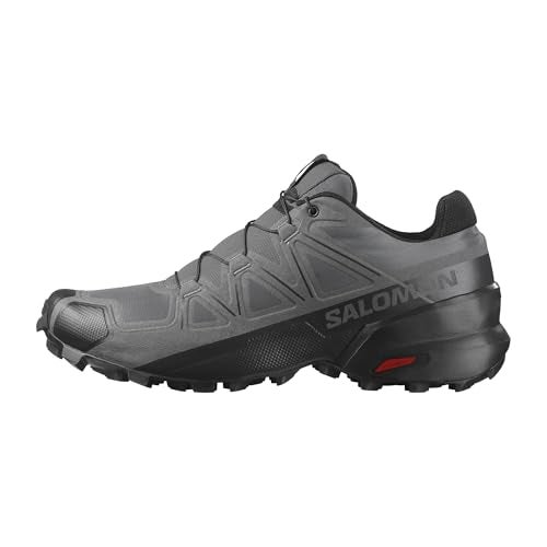 Salomon Men’s Speedcross Trail Running Shoes - Magnet/Black/Magnet - 13 - Image 1