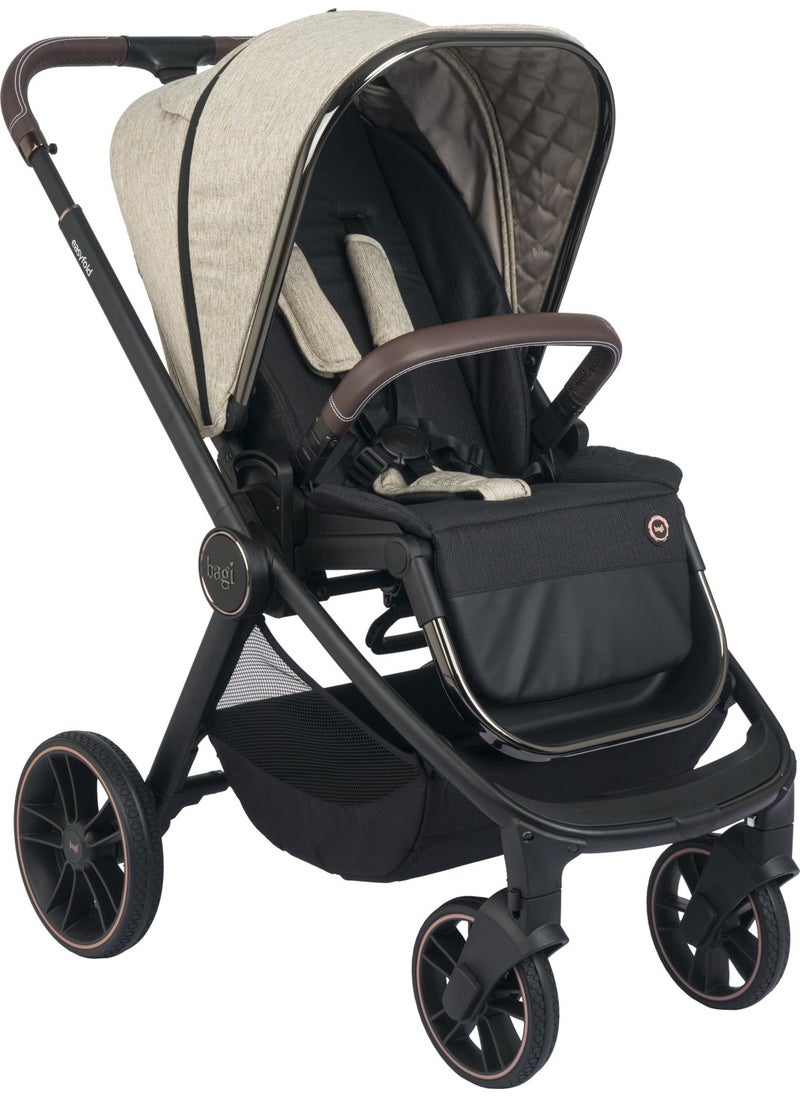 Easyfold 3S Baby Stroller Beige