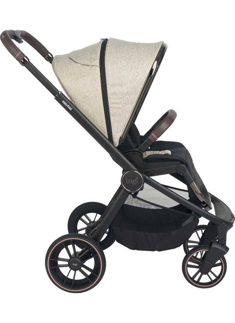 Easyfold 3S Baby Stroller Beige