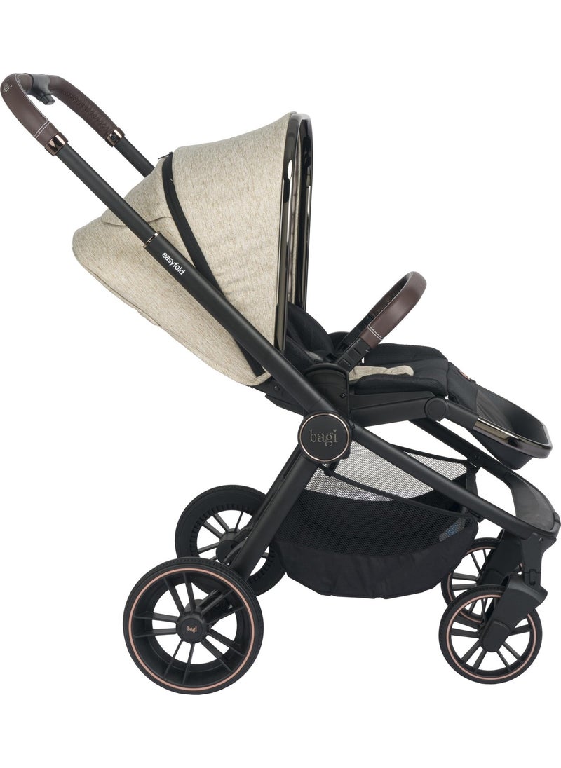 Easyfold 3S Baby Stroller Beige
