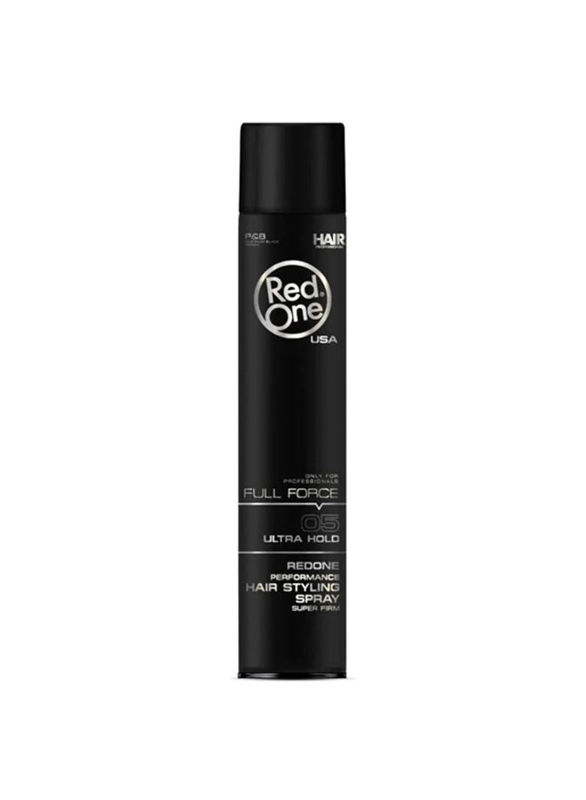 RedOne Spider Hair Spray Full Force Hair Styling Spray Ultra Hold Super Firm 400ml (05 - Ultra Hold) - Image 2