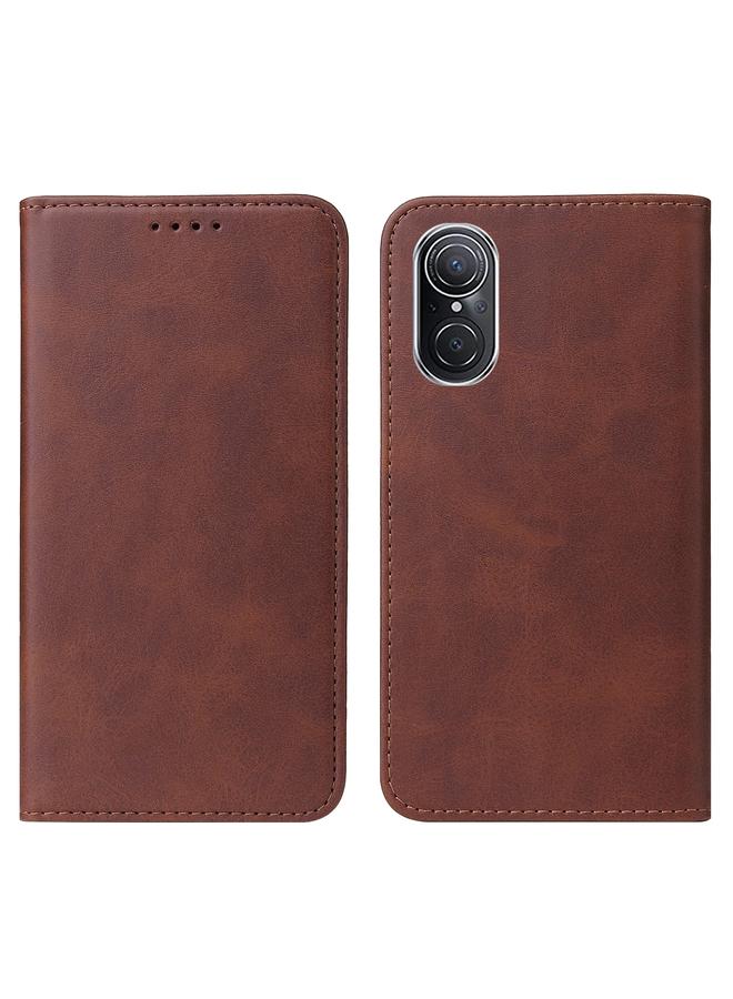 اس-توب جراب لهاتف Huawei Nova 9 SE مصنوع من الجلد بإغلاق مغناطيسي - Image 2