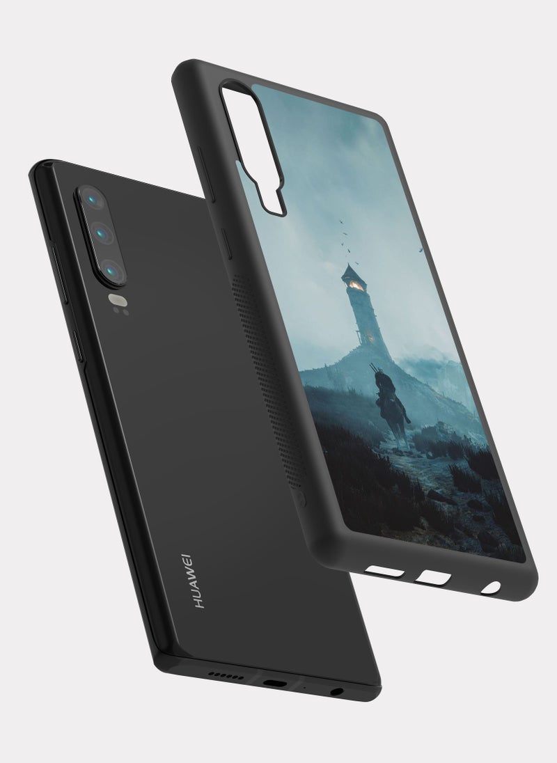 بكسلات كفر هواوي بي 30 ويتشر  رمادي - Image 2