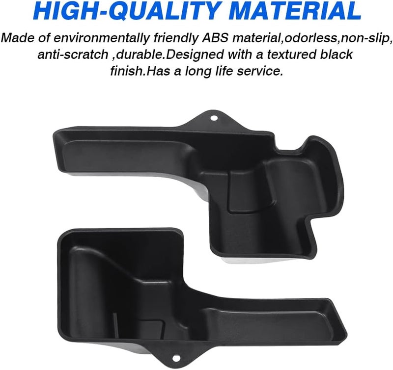 Autorder Custom Fit Trunk Storage Organizer for Jeep Wrangler JL 2018-2023 - Set of 2 - Image 5