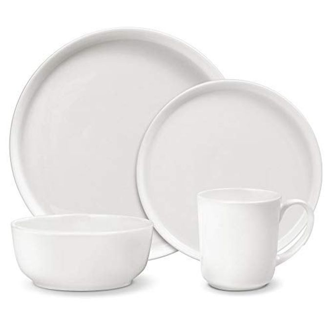 Mikasa 5266100 Samantha Chip-Resistant 16 Piece Set, Service for 4 White - Image 2