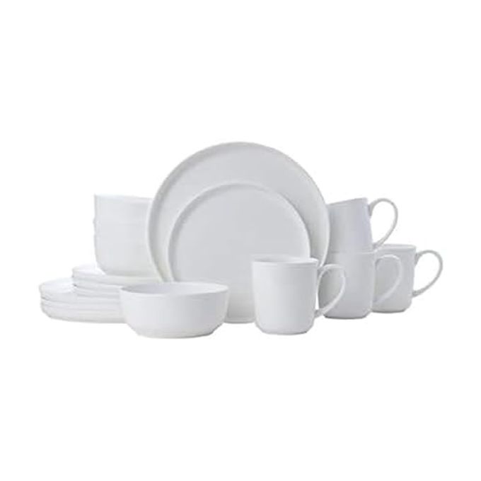 Mikasa 5266100 Samantha Chip-Resistant 16 Piece Set, Service for 4 White - Image 4