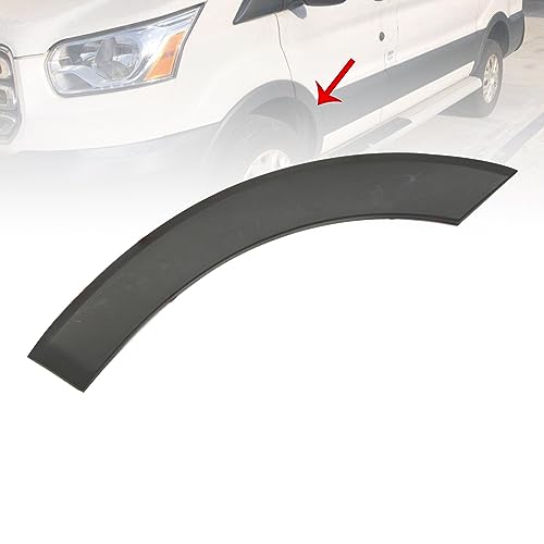 Copgge Front Left Side Door Fender Flare Molding Trim Wheel Arch Panel Cover Compatible with Ford Transit-150 Transit-250 Transit-350 2.0L 3.5L Cargo Van 2015 2016 2017 2018 2019 BK3Z61278L01AA - Image 3