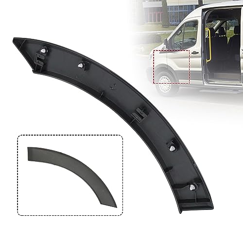 Copgge Front Left Side Door Fender Flare Molding Trim Wheel Arch Panel Cover Compatible with Ford Transit-150 Transit-250 Transit-350 2.0L 3.5L Cargo Van 2015 2016 2017 2018 2019 BK3Z61278L01AA - Image 2