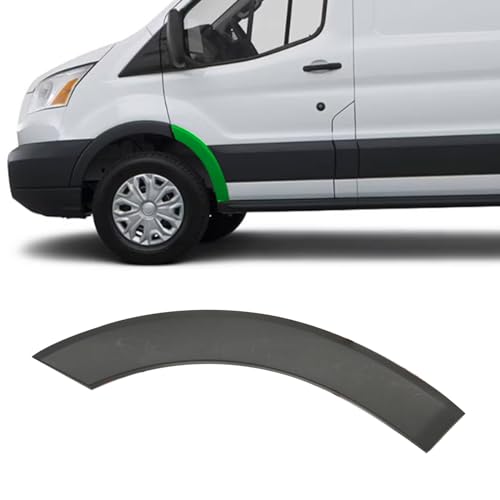 Copgge Front Left Side Door Fender Flare Molding Trim Wheel Arch Panel Cover Compatible with Ford Transit-150 Transit-250 Transit-350 2.0L 3.5L Cargo Van 2015 2016 2017 2018 2019 BK3Z61278L01AA - Image 1