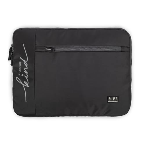 QIPS 14.5" inch Laptop Sleeve Cover Slim and Water Resistant for MAC/Dell/HP/Asus/Lenovo/Acer (Black). - Image 1