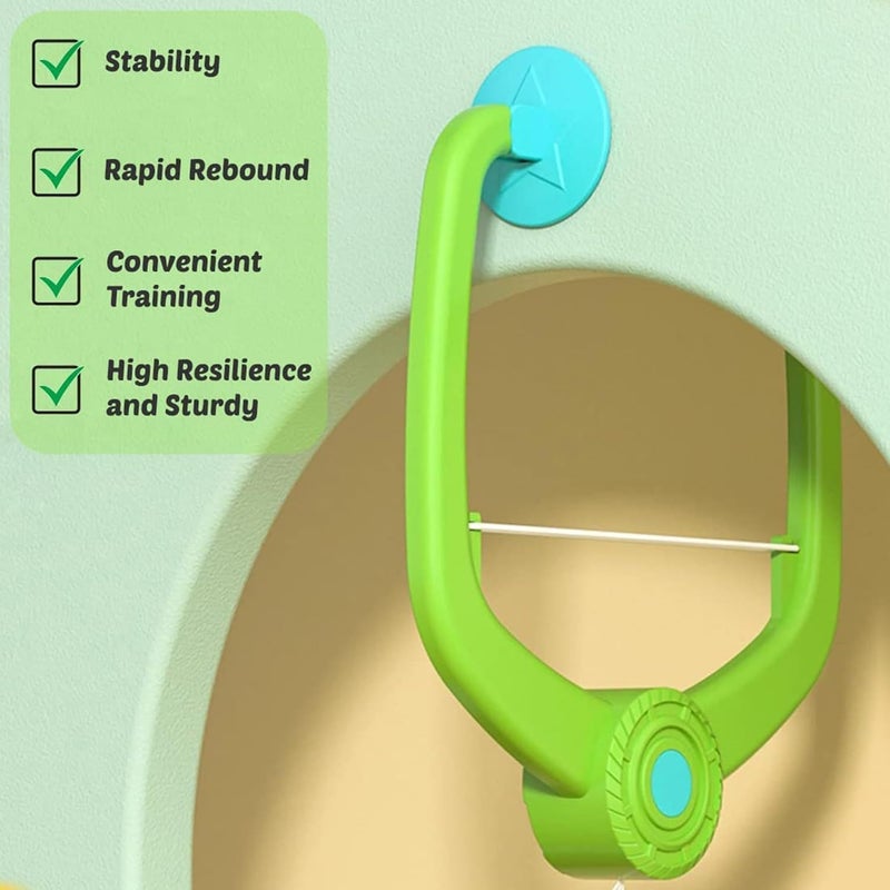 Rylan Hanging Table Tennis Self Training Indoor Gaming 2 Racket & 6 Practice Ball Portable - Double Sparring Hanging Toys Parent Child Interaction Indoor Toys (1) - Image 4