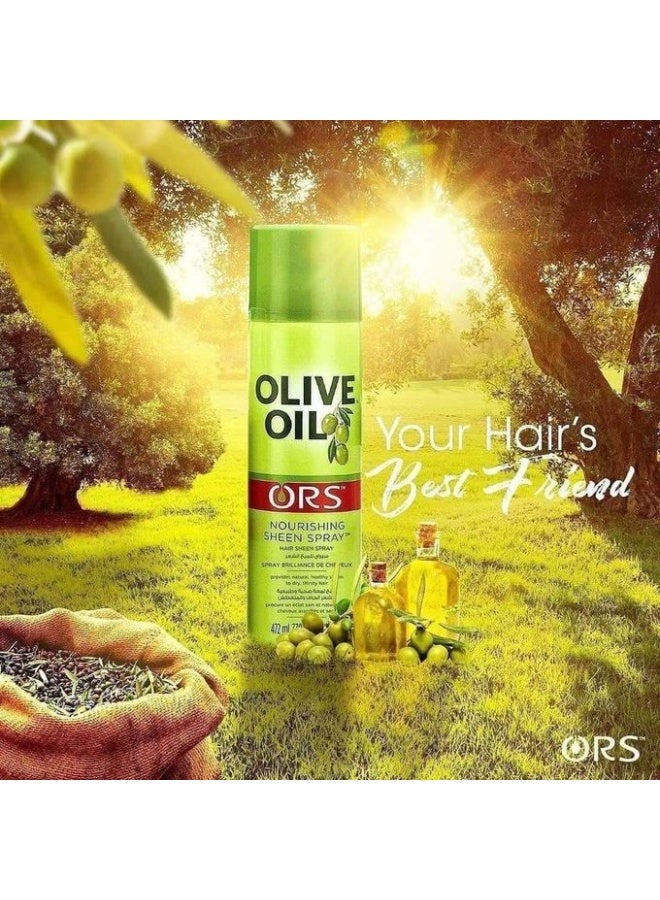 أو آر اس أو آر إس بخاخ مغذي للشعر بزيت الزيتون 85 مل - Image 3