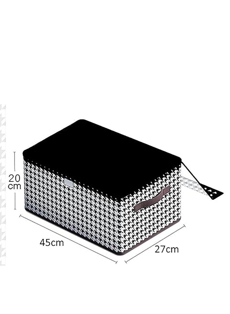 Biella Foldable Clothing Storage Box – Washable Fabric Organizer for Wardrobe, Dormitory & Household Use – Durable, Space-Saving Storage Solution  - Image 2