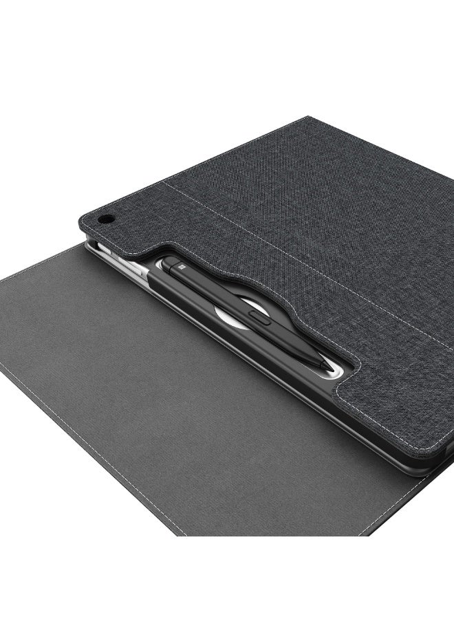 Tablet Case for Microsoft Surface Pro 12 12 Inch (2025),PU Leather  Hard Shell Laptop Protective Cover with Multi-Angle Built-in Kickstand  Pen Holder - Image 3