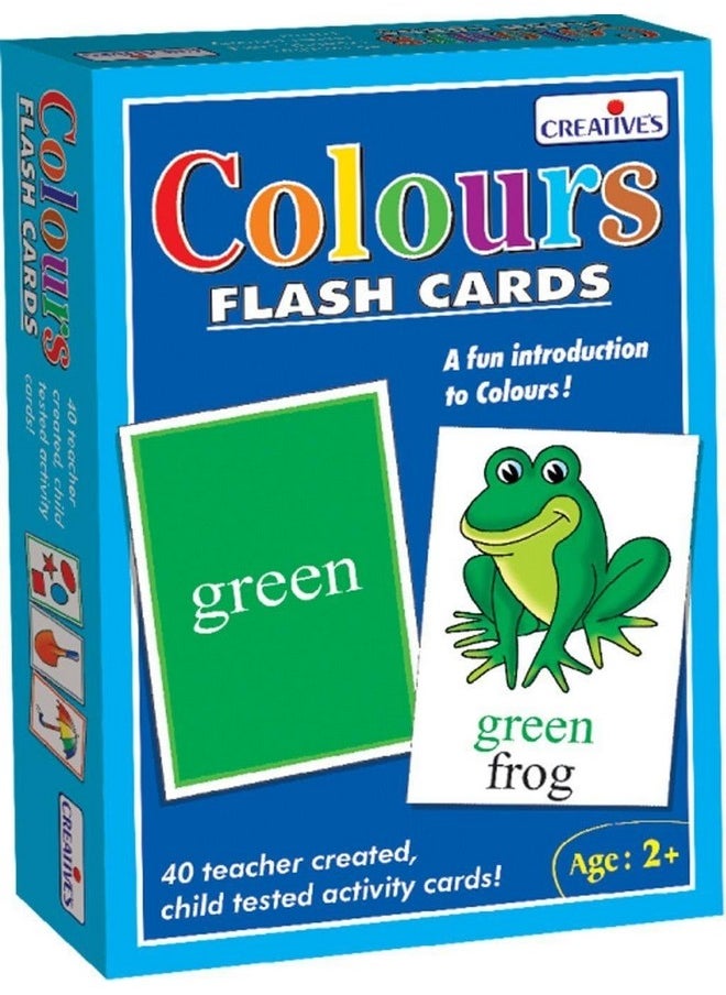 Creative's Creative's Colours Flash Cards | Early Learning Flash Cards | Easy & Fun Way of Learning | Educational Flash Cards for Kids 2 & Up  - Image 2