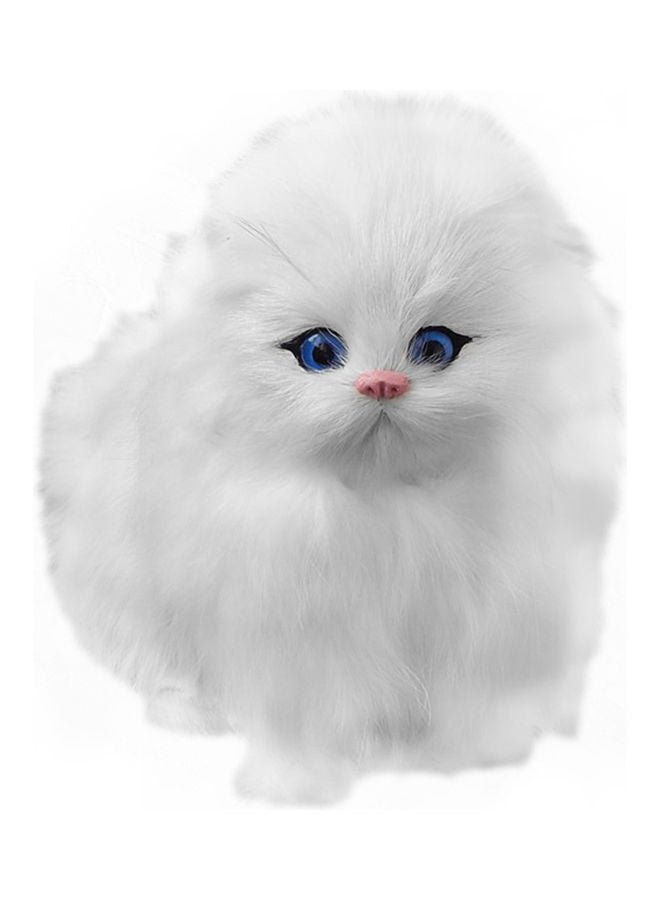 نيبمينينت دمية محشوة على شكل قطة 21 x 16 9سم