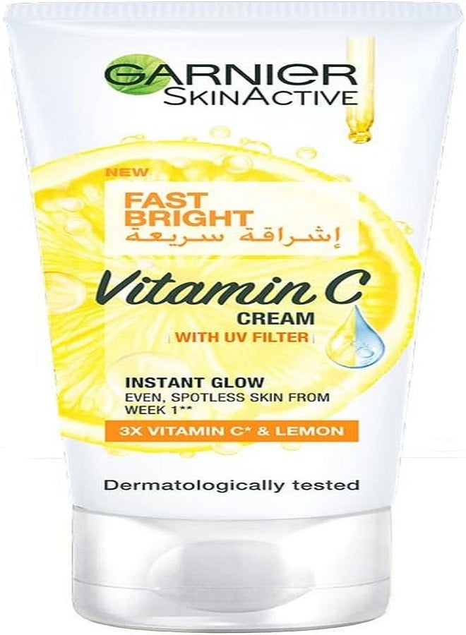 GARNIER FAST BRIGHT VIT C CREAM 25ML