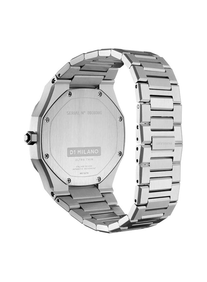D1 MILANO Women's Silver Watch, Black Dial | D1-UTBL05 34 mm - Image 3