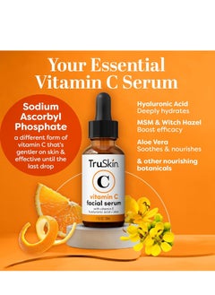 TruSkin TruSkin Vitamin C Serum For Face, Anti Aging Serum With Hyaluronic Acid, Vitamin E  - Image 2