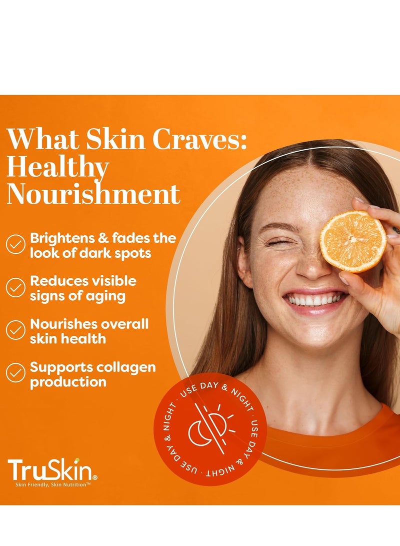 TruSkin TruSkin Vitamin C Serum For Face, Anti Aging Serum With Hyaluronic Acid, Vitamin E  - Image 3