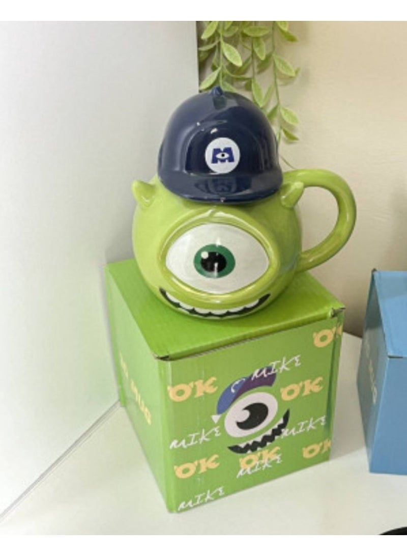 3D sculpted ceramic mug designed for unique gifting occasions. Crafted from high-quality ceramic with ergonomic handling, suitable for hot and cold drinks. - Image 1