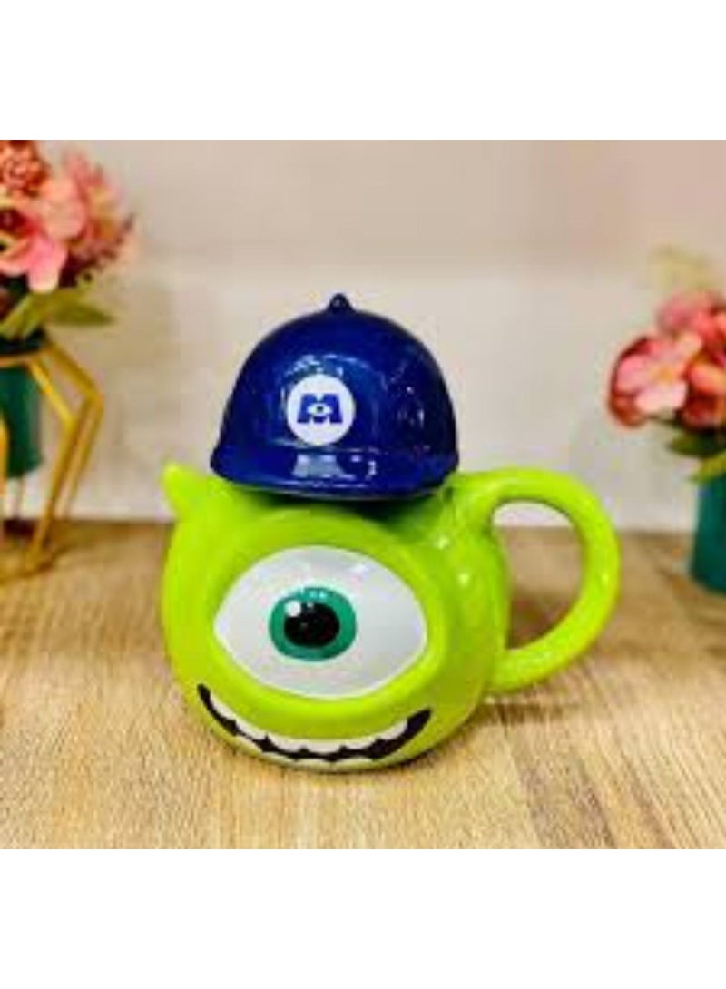 3D sculpted ceramic mug designed for unique gifting occasions. Crafted from high-quality ceramic with ergonomic handling, suitable for hot and cold drinks. - Image 2